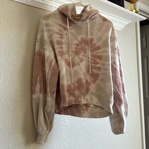 abercrombie & fitch tie dye sweatshirt/hoodie, size small